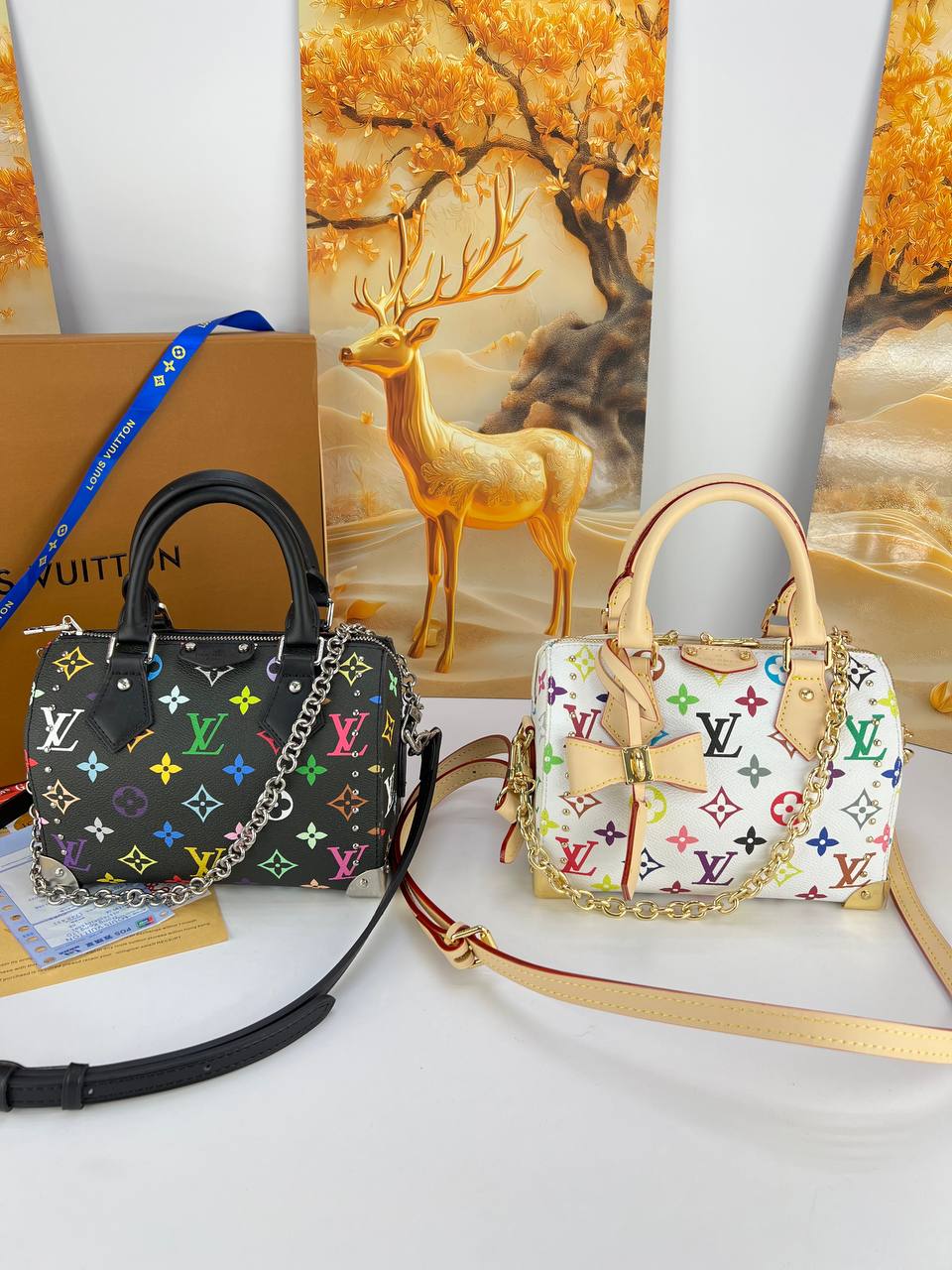 Louis Vuitton Speedy Bandoulière (Monogram Multicolore & Classic Monogram Editions)