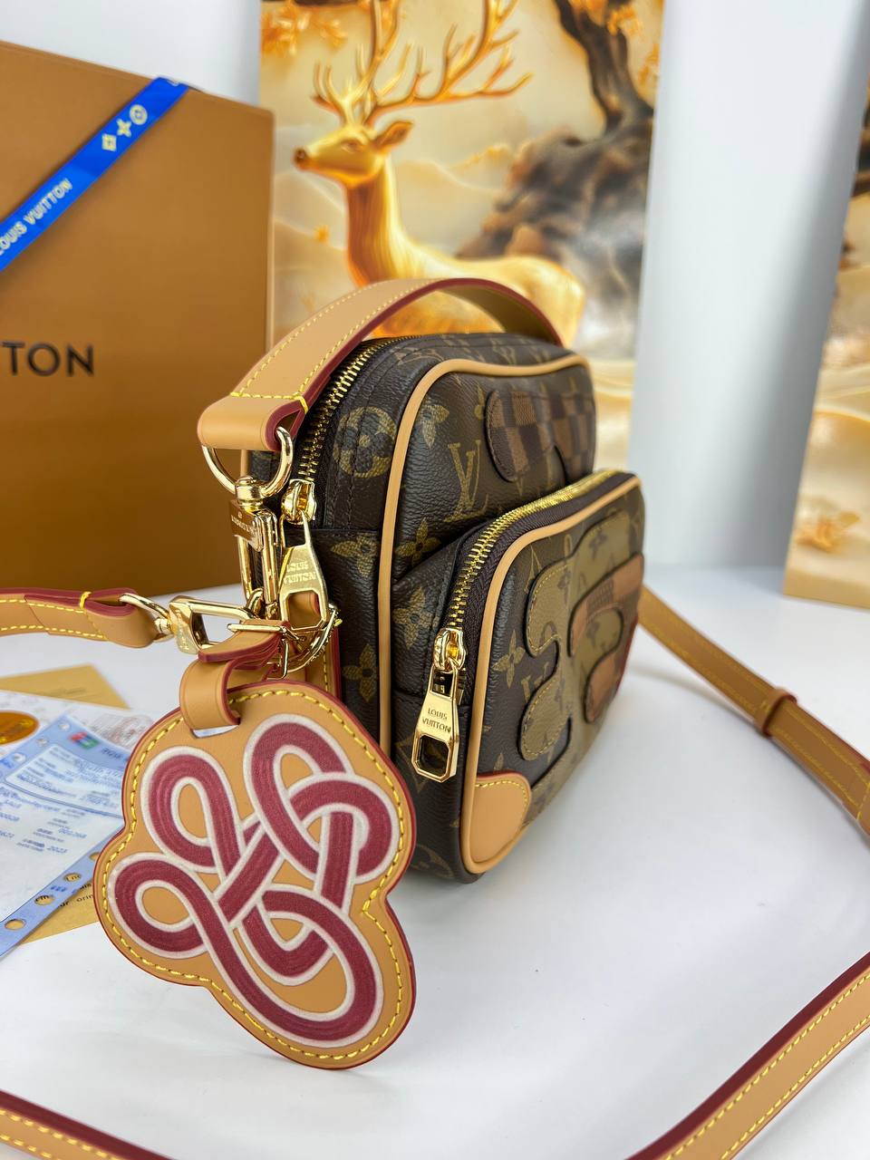 Louis Vuitton Utility Messenger Bag (Collab/Special Edition Edition)