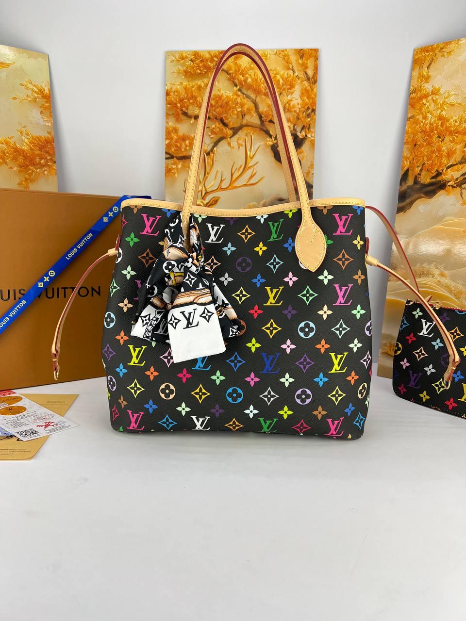 Louis Vuitton Monogram Multicolore Neverfull MM