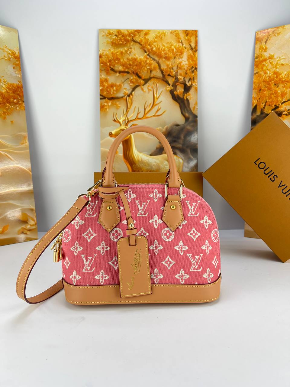 Louis Vuitton Alma BB Monogram Handbag