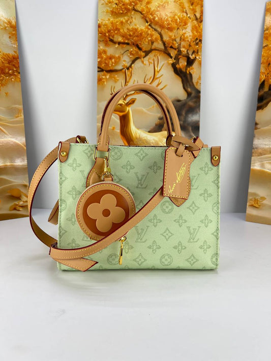 Louis Vuitton OnTheGo PM Tote Bag with Coin Purse