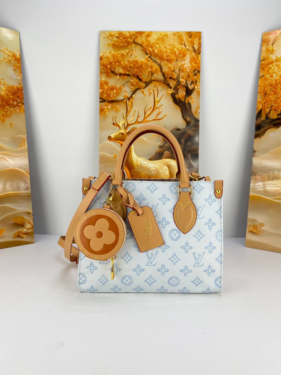 Louis Vuitton OnTheGo PM Tote Bag with Coin Purse