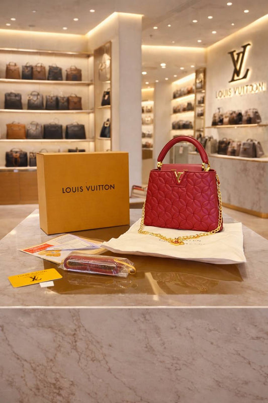 Louis Vuitton Capucines BB (Quilted Monogram Flower Edition)