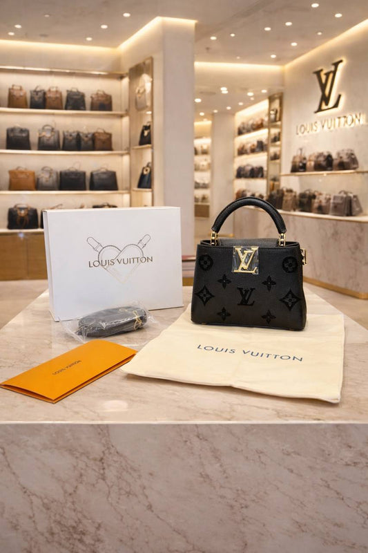 Louis Vuitton Capucines BB Monogram Empreinte