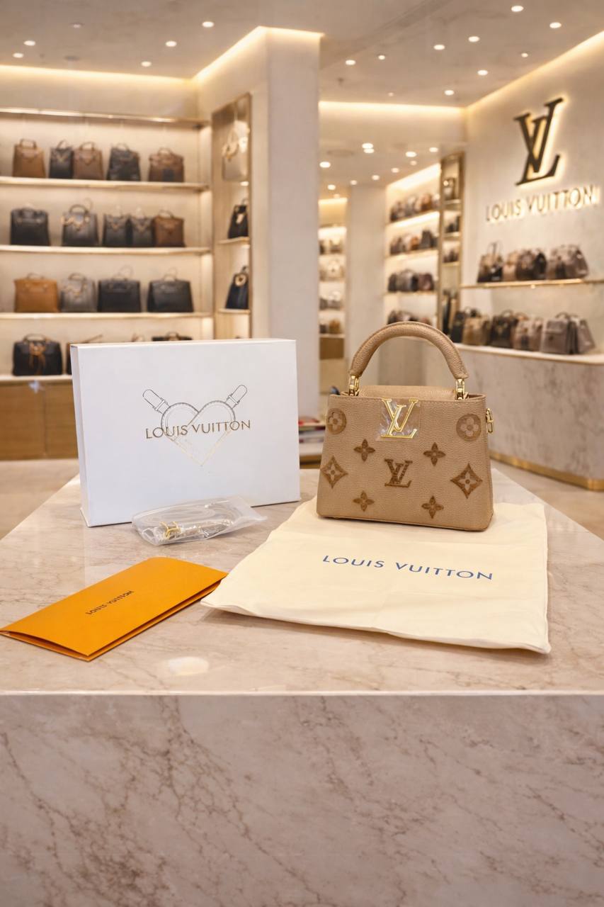 Louis Vuitton Capucines BB Monogram Empreinte