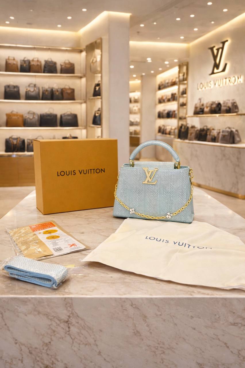Louis Vuitton Capucines BB (Exotic Python Leather Edition)