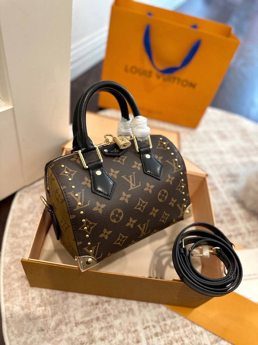 Louis Vuitton Speedy Bandoulière 20 (Studded Monogram Edition)