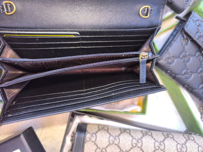 GG Marmont GG Supreme Chain Wallet / Wallet on Chain
