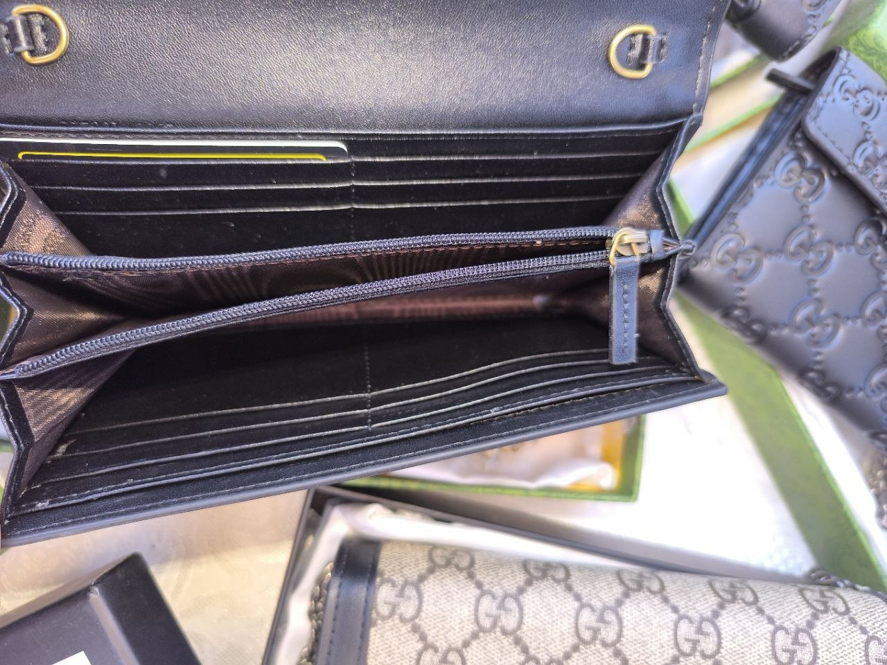 Gucci Dionysus GG Chain Wallet / Wallet on Chain