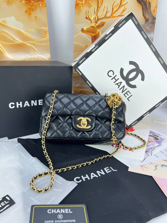 Chanel Classic Quilted Flap Bag with Charms