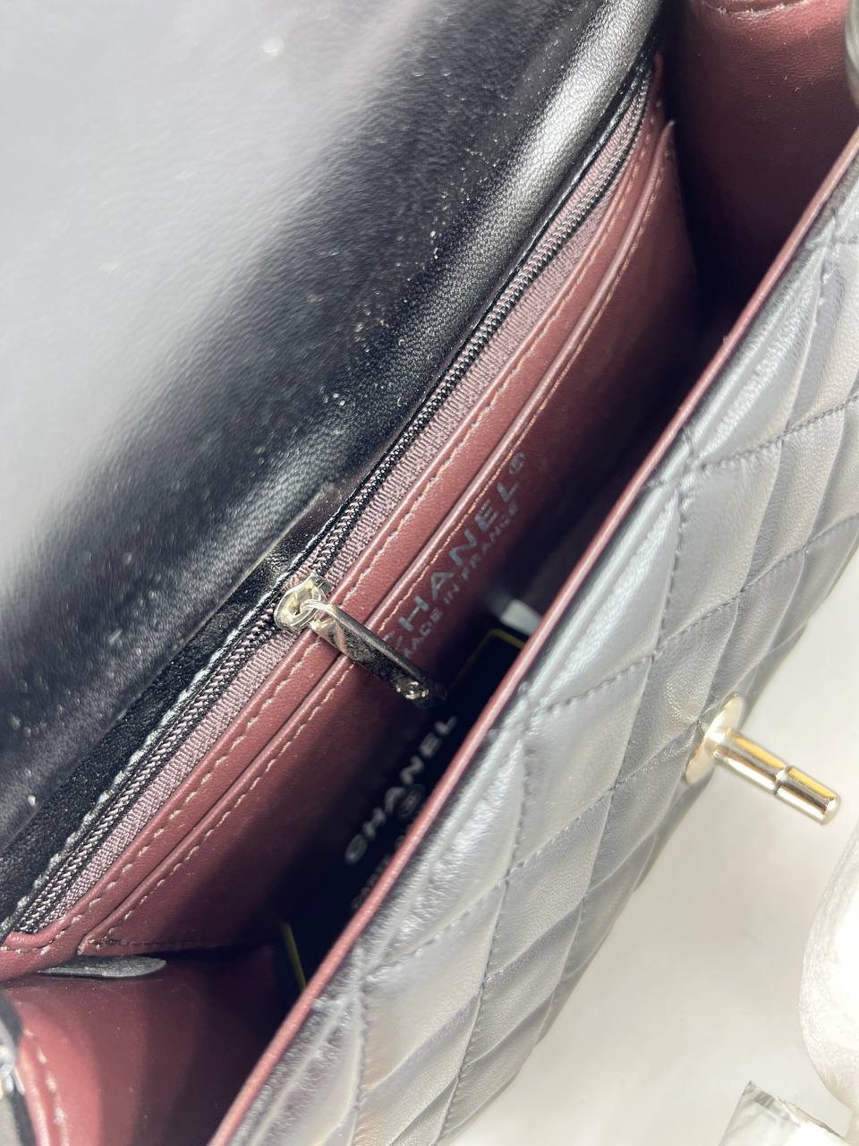 Chanel Flap Bag with Pearl Crush (Mini/Small)