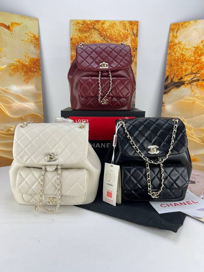 Chanel Quilted Lambskin Urban Backpack