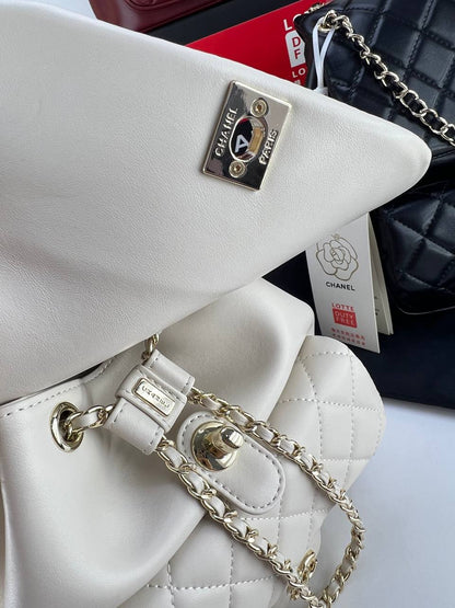 Chanel Quilted Lambskin Urban Backpack