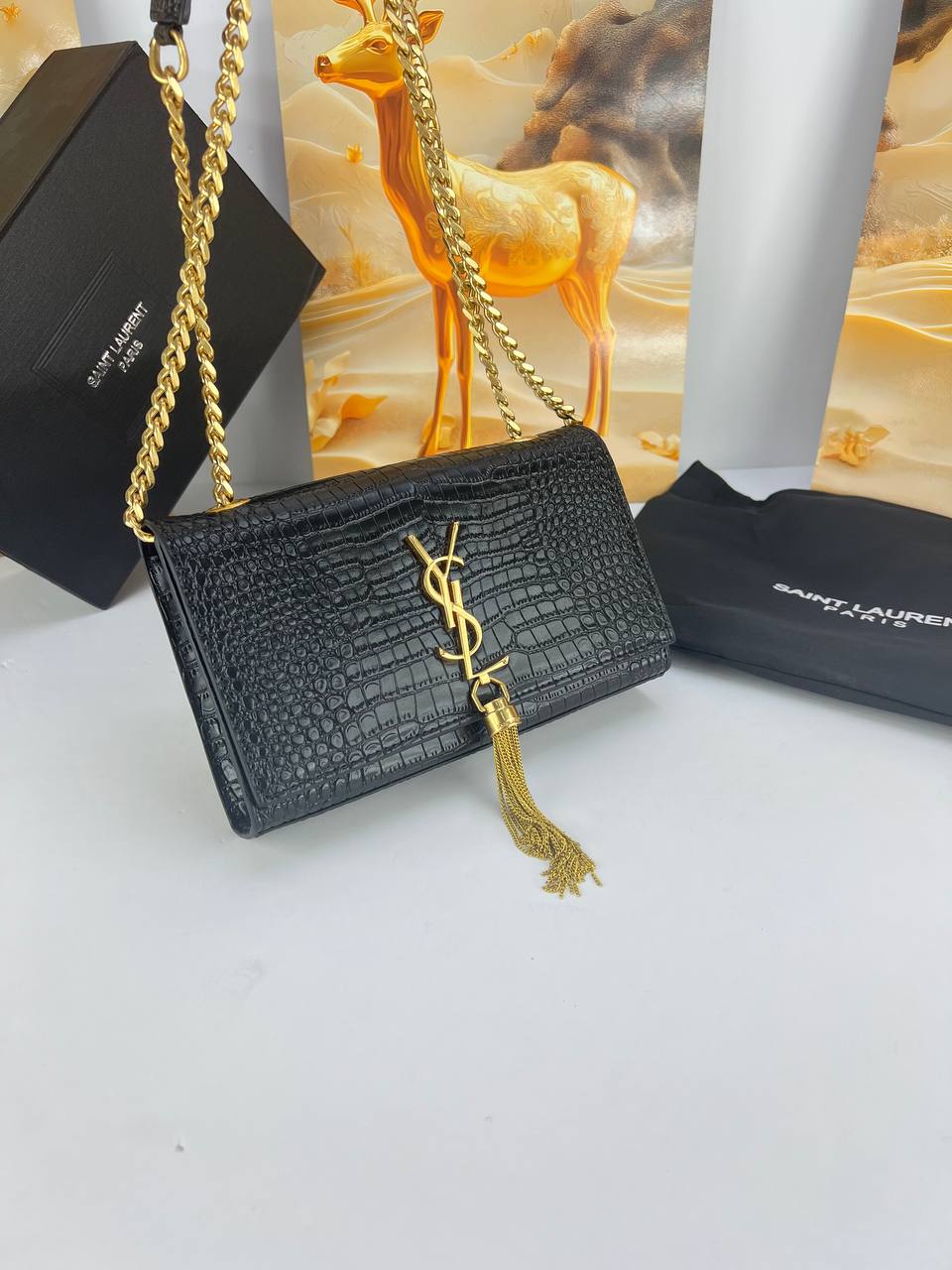 YSL 🎁Saint Laurent Kate Tassel Shoulder Bag