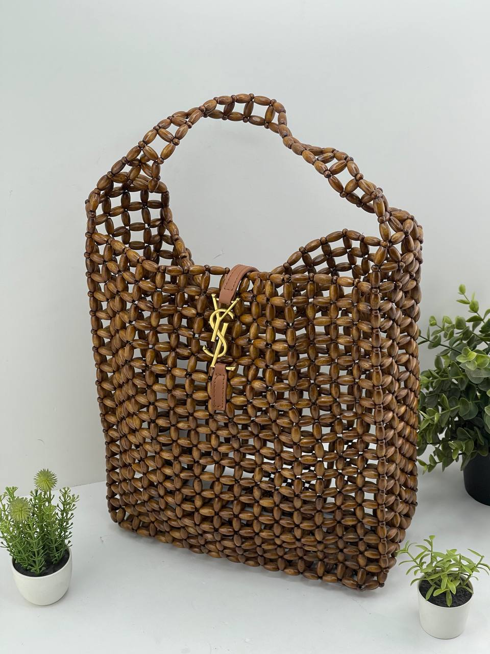 Ysl Luxury Beaded Hobo Bag Set