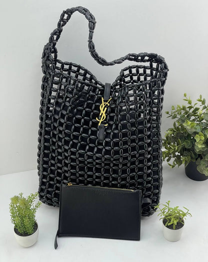 Ysl Luxury Beaded Hobo Bag Set