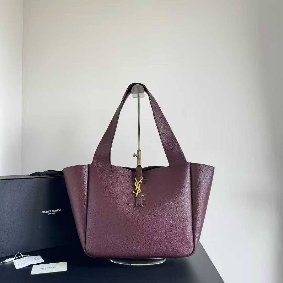 ysl Luxury  Leather Shopping Bag