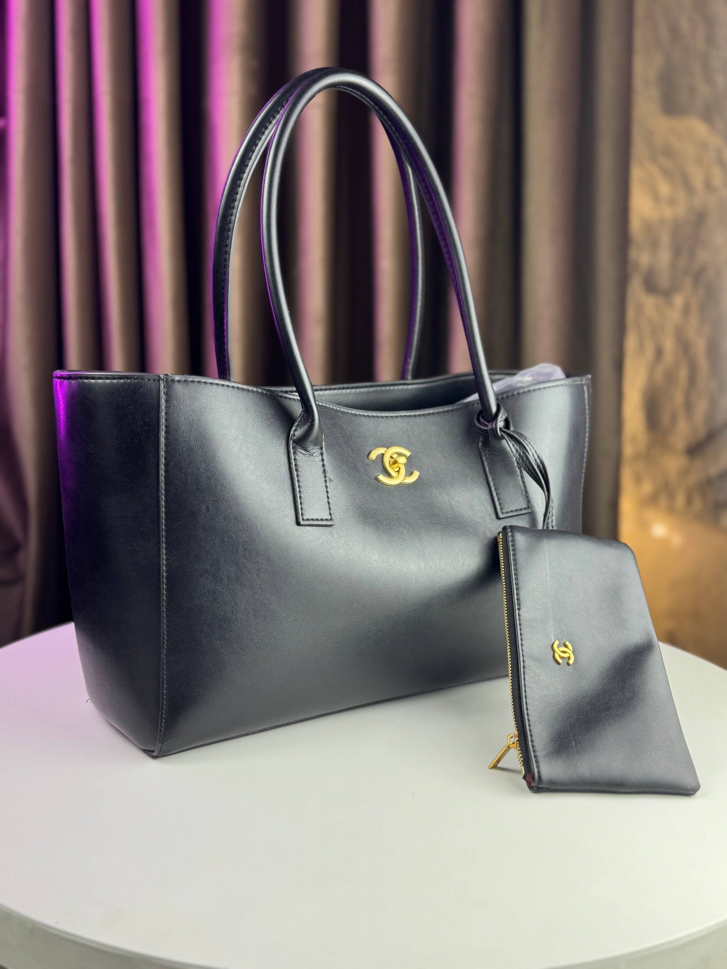 Classic Elegance 2-in-1 Tote Bag Set