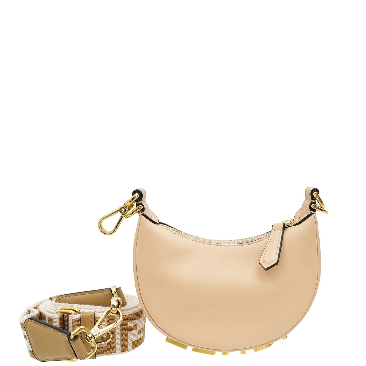 Fendi Fendigraphy Small/Nano Hobo Bag