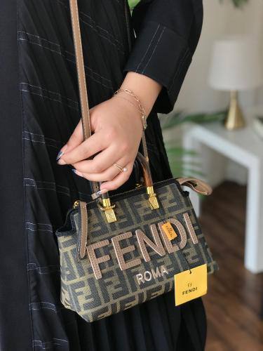 Fendi By The Way Mini (with Tortoiseshell/Plexiglass Handles)