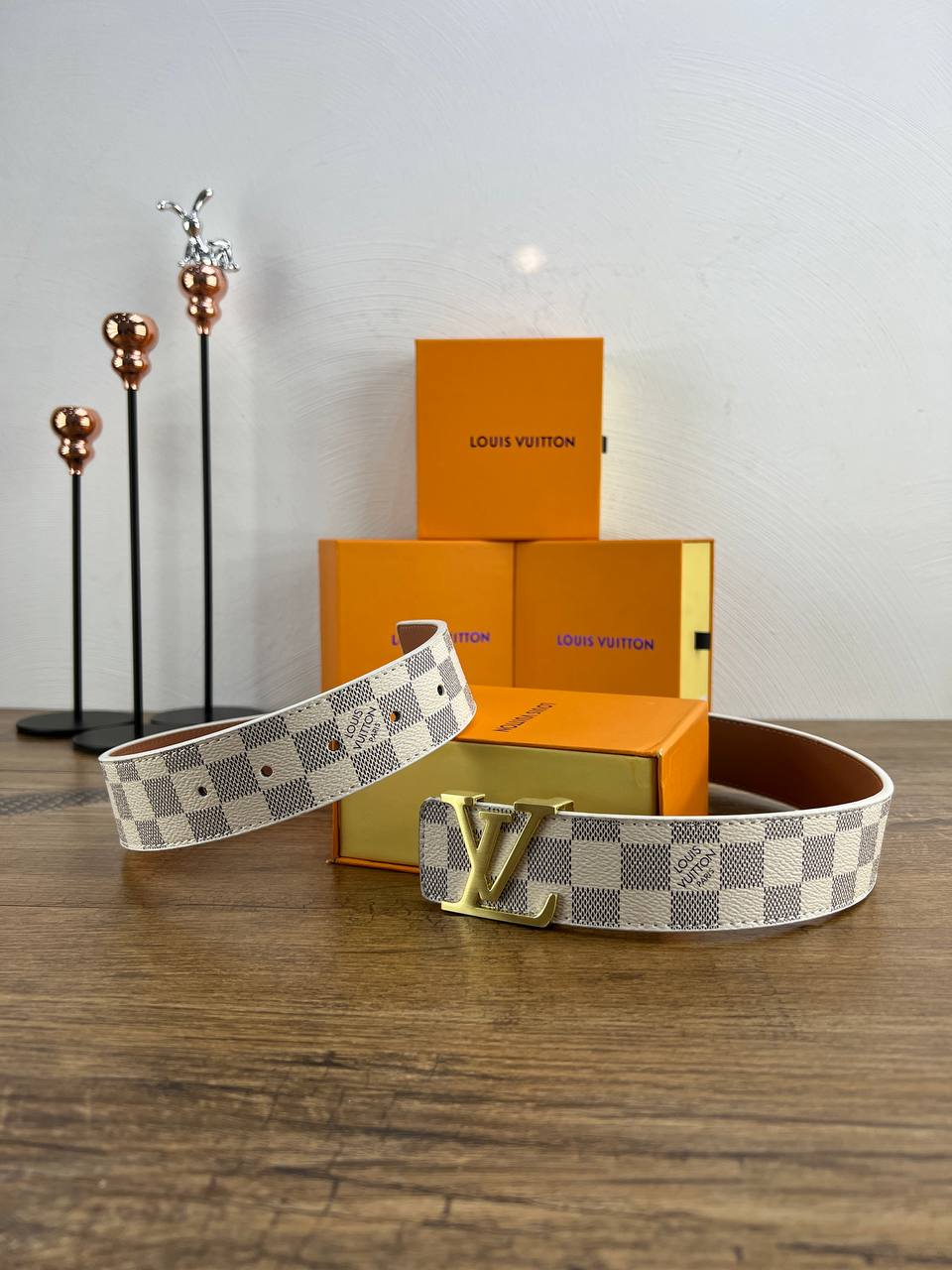 Louis Vuitton Initiales Leather Belt