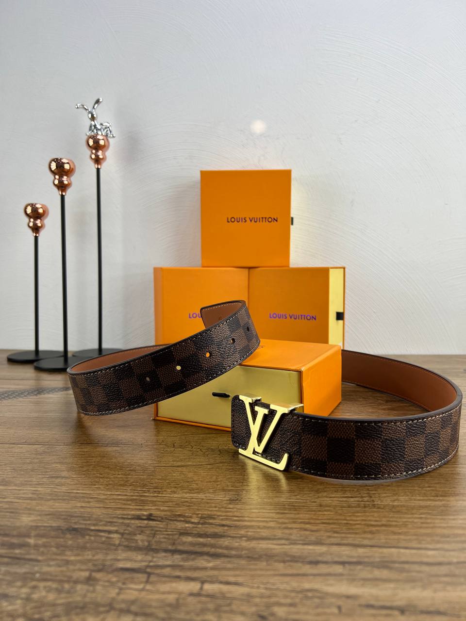 Louis Vuitton Initiales Leather Belt