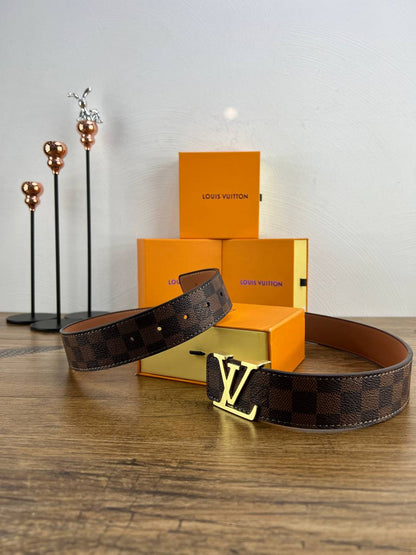 Louis Vuitton Initiales Leather Belt