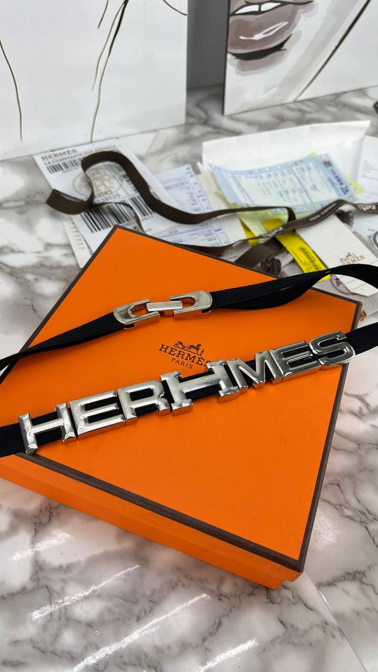 Hermès Kelly Clochette Logo Belt