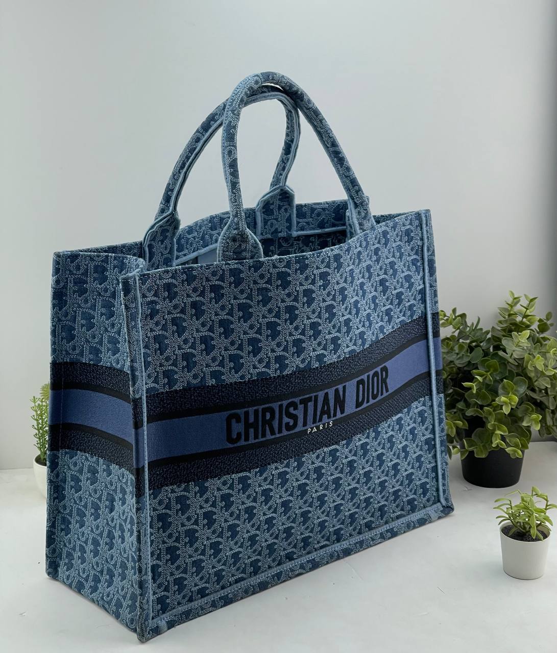 Dior Book Tote – Luxury Fashion Canvas & Denim Tote Bag