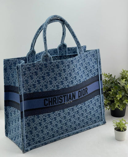 Dior Book Tote – Luxury Fashion Canvas & Denim Tote Bag