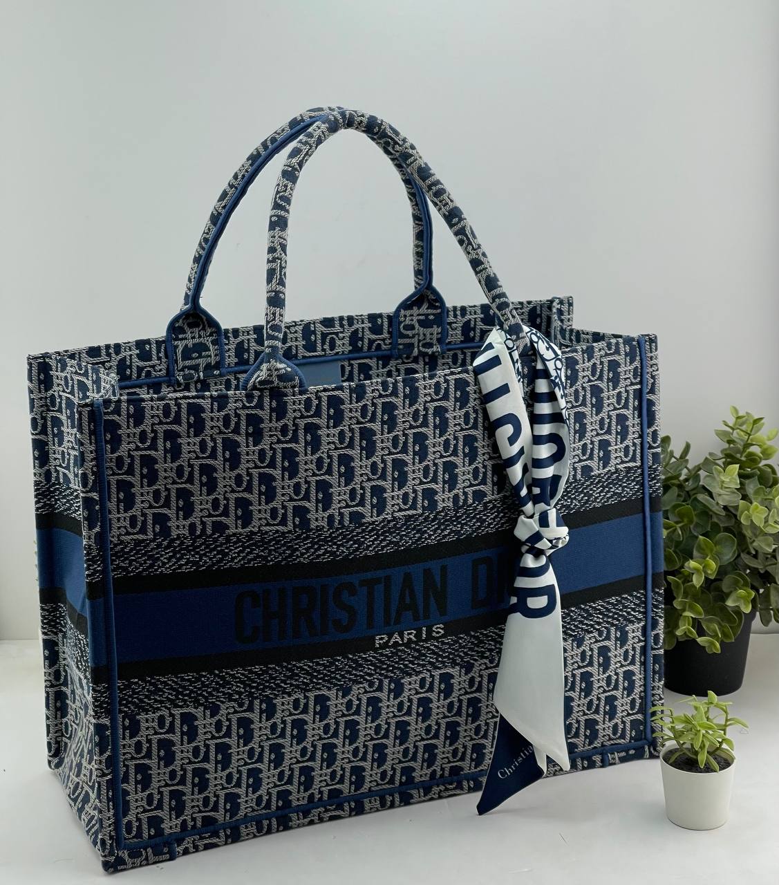 Dior Book Tote – Luxury Fashion Canvas & Denim Tote Bag