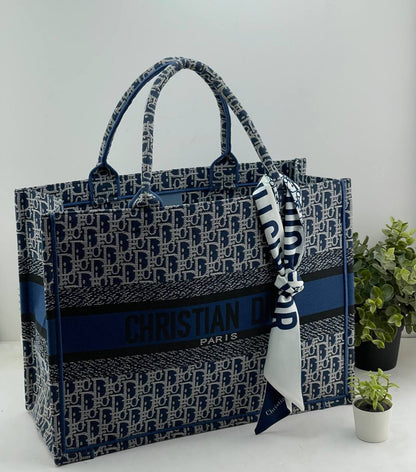 Dior Book Tote – Luxury Fashion Canvas & Denim Tote Bag