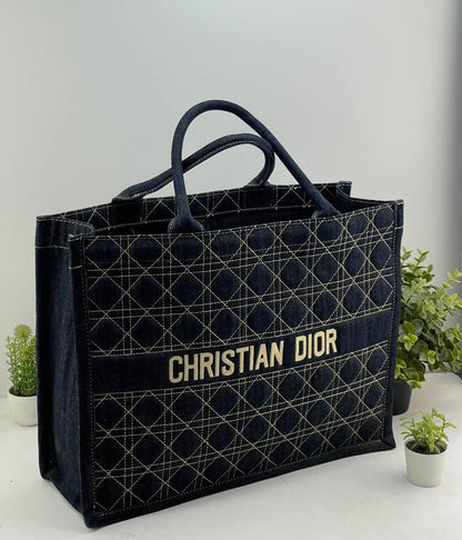 Dior Book Tote – Luxury Fashion Canvas & Denim Tote Bag