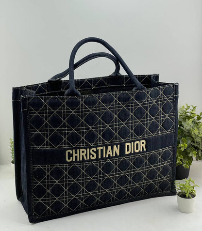 Dior Book Tote – Luxury Fashion Canvas & Denim Tote Bag