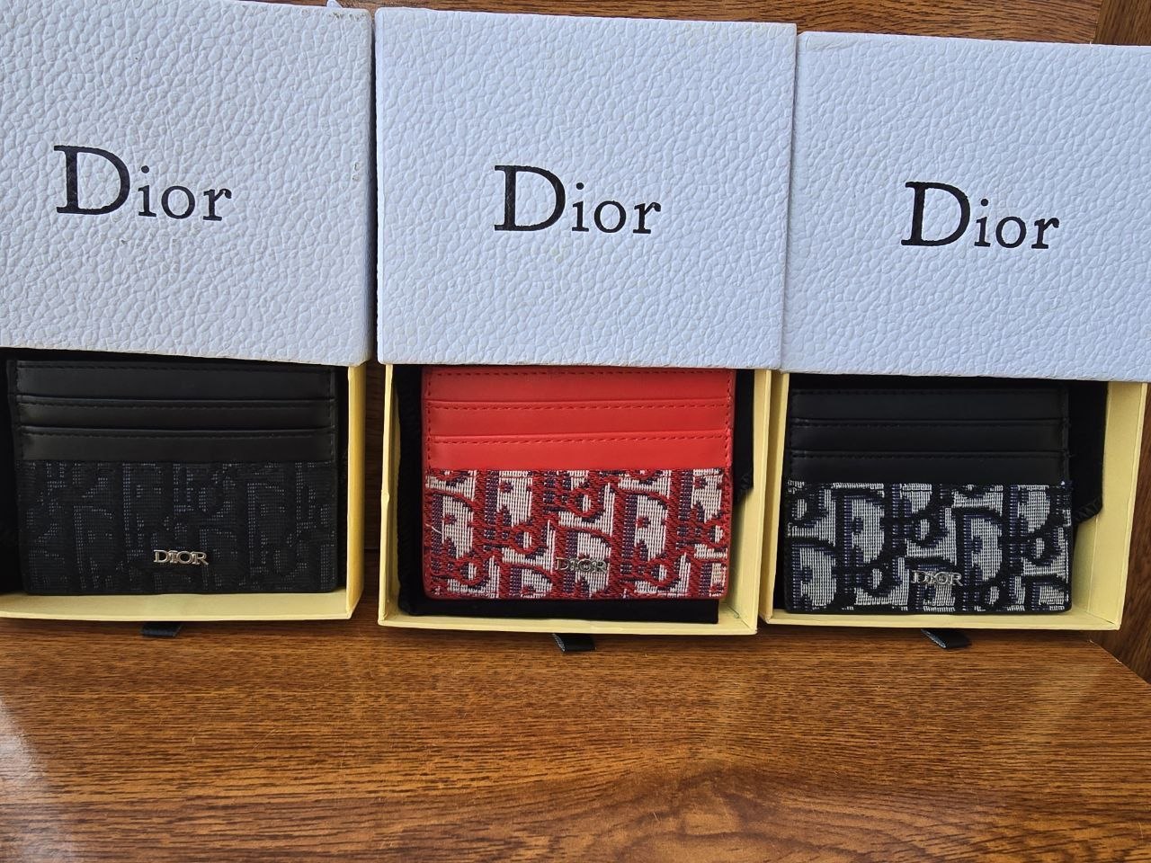 Dior Oblique Card Holder