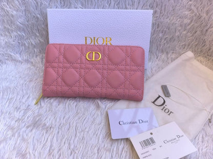 Dior Caro Voyageur Wallet & CD Diamond Wallet Collection