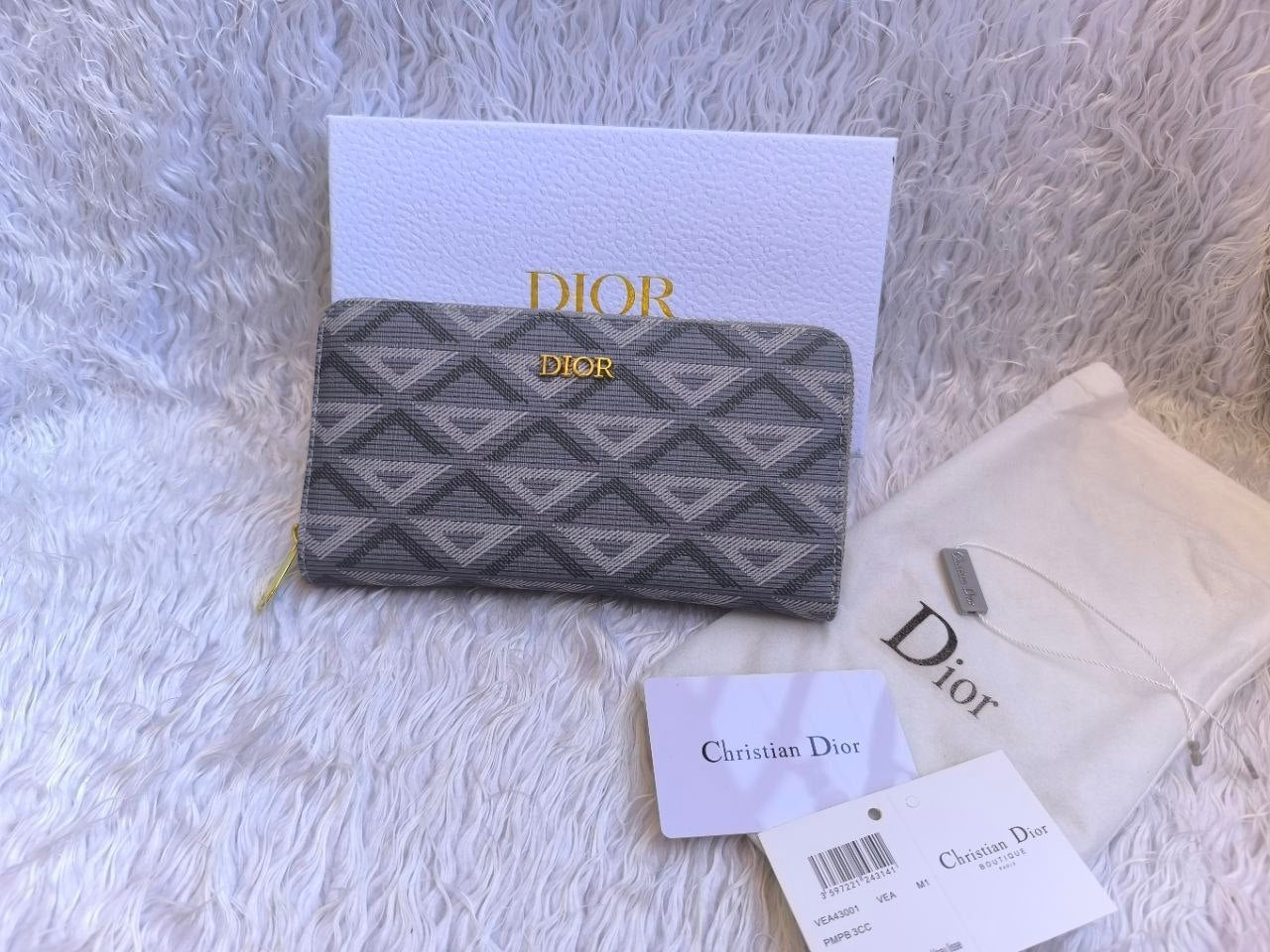 Dior Caro Voyageur Wallet & CD Diamond Wallet Collection