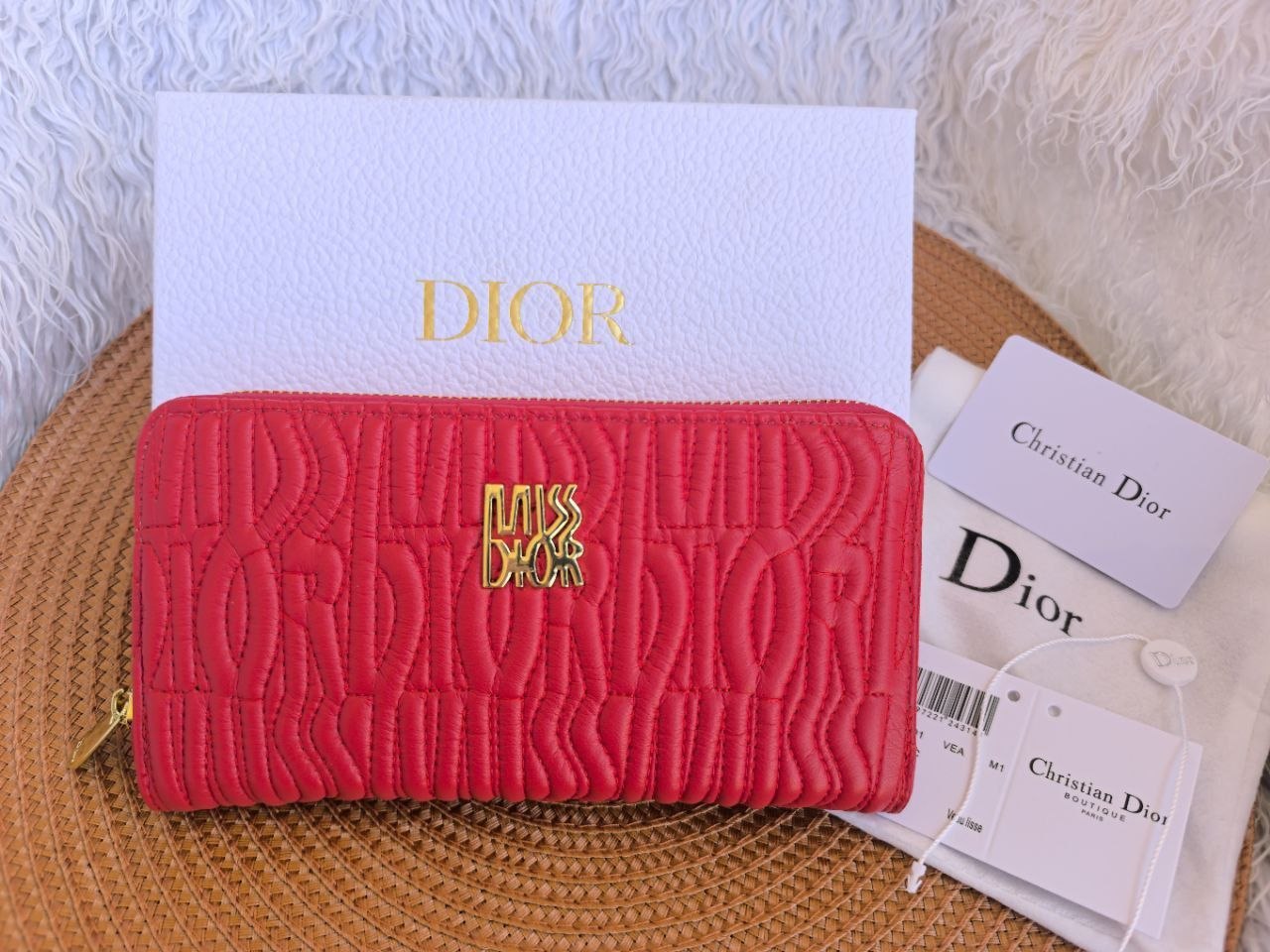 Dior Caro Voyageur Wallet & CD Diamond Wallet Collection