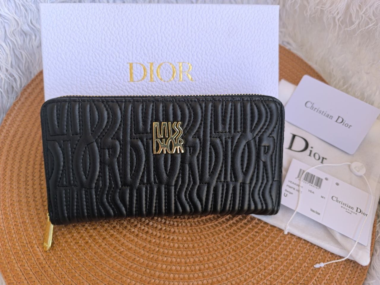 Dior Caro Voyageur Wallet & CD Diamond Wallet Collection