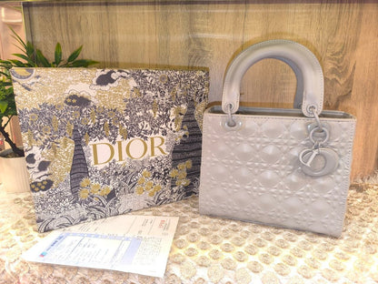 Lady Dior Bag (Cannage Motif & Diamond Sculpted Editions)