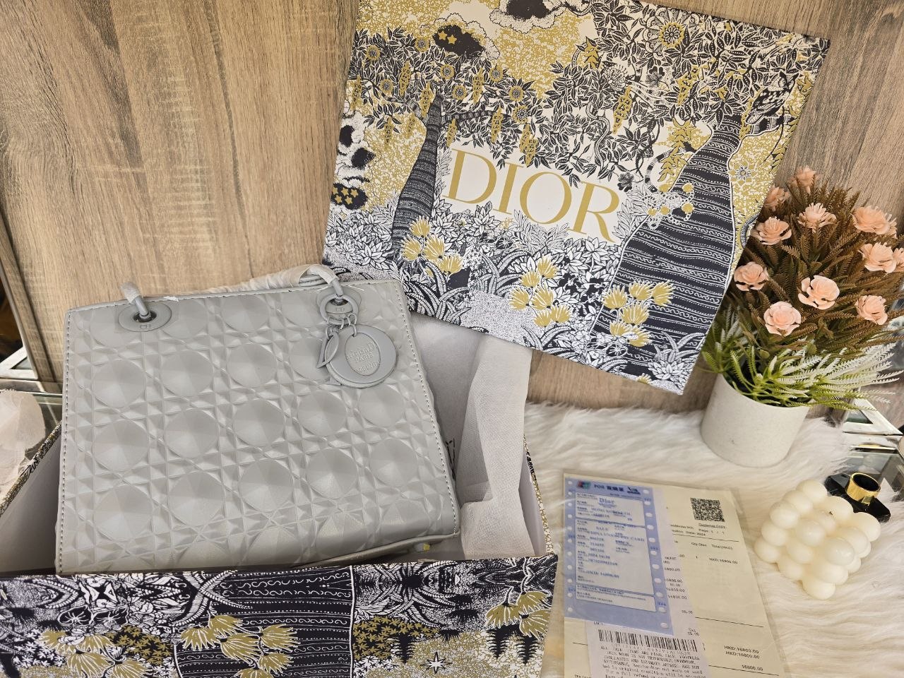 Lady Dior Bag (Cannage Motif & Diamond Sculpted Editions)