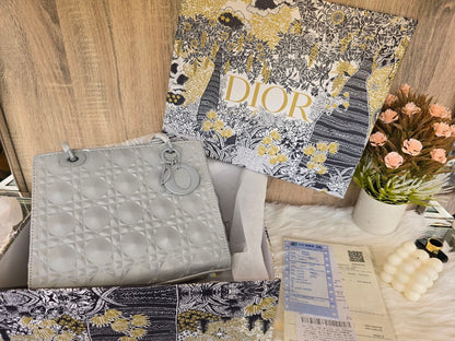 Lady Dior Bag (Cannage Motif & Diamond Sculpted Editions)