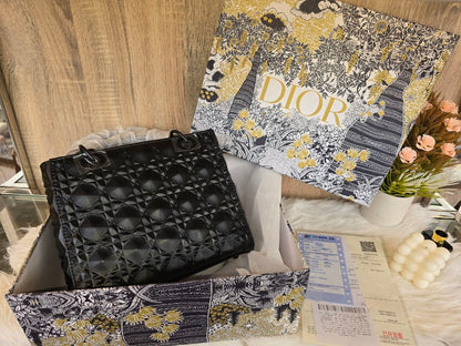 Lady Dior Bag (Cannage Motif & Diamond Sculpted Editions)