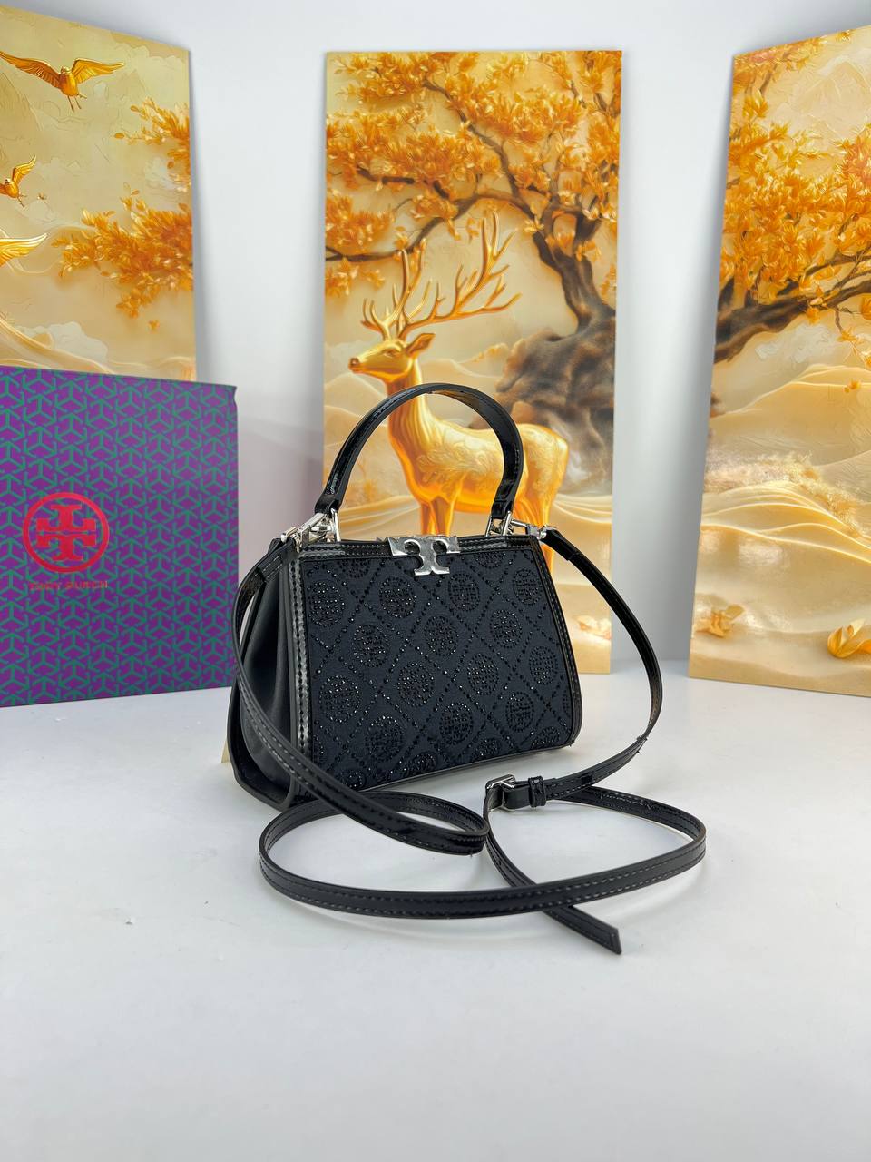 TORYBURCH Crystal Crossbody Bag