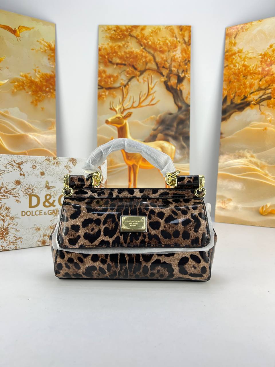 Dolce & Gabbana Sicily Bag (Leopard Print Edition)