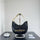 Balmain quiltd crescent bag