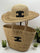 The Riviera Straw Tote & Sun Hat Beach Set