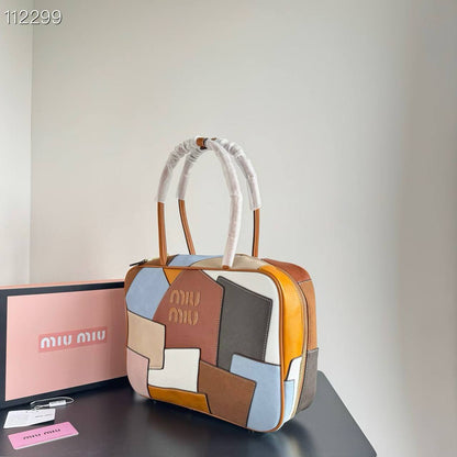 Miu Miu patchwork design
