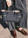 loropiana The Luxe Grained Leather Tote