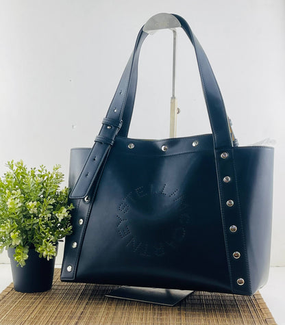 Stella McCartney Stella Logo Studded Tote bag